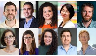Top row, left to right: Jacob Andreas, Zachary Cordero, Christina Delimitrou, Sili Deng, and David Des Marais. Bottom row,…