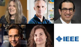 Regina Barzilay, Jim Collins, Roozbeh Jafari, William Oliver, and Daniela Rus, along with five MIT alumni, were recently…