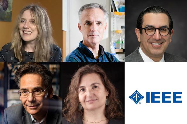 Regina Barzilay, Jim Collins, Roozbeh Jafari, William Oliver, and Daniela Rus, along with five MIT alumni, were recently…