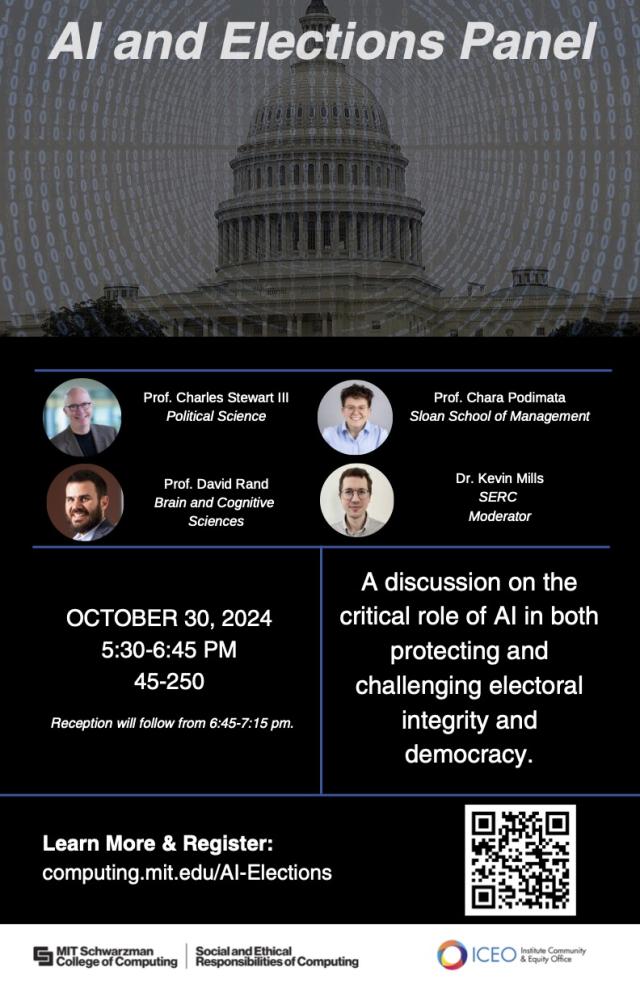 AI and elections posters